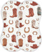 Mazeann Western Cowboy Boots Cute Burp Cloths Baby Boys Girls Absorbent Soft Cotton