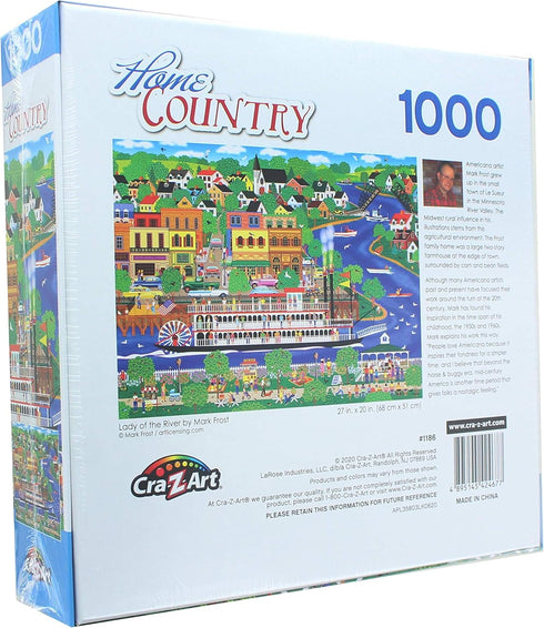 Home Country - Lady of The River 1000 Piece Jigsaw Puzzle for Adults