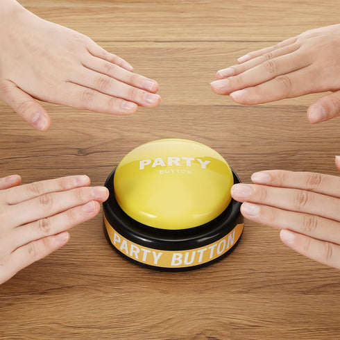 Dance Party Button with Music Sound, Desk Toys for Office Adults, Classroom Buzzers Novelty Fun Gag Gift