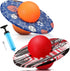 Junkin 2 Pcs Pogo Ball Trick Board Toy Balance Board Pogo Balance