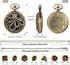 Mini DND Dice Set: 7pcs Polyhedral Metal D&D Dice with Steampunk Hollow Octopus Pocket Watch Shell Case