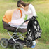 ZSUUGJ Backpack Gothic Butterfly Printed Diaper Bag Baby Bag Multi Function Baby Changing Bags For Travel