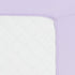 Pastel Lavender Purple Pack n Play Quilted Mattress Sheet, Ultra-Soft Portable Crib Sheet for Baby Girls