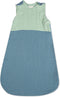 Crane Baby Wearable Blanket - Soft Cotton Blanket for Boys and Girls 0-9 Months, Riverstone and Evergreen