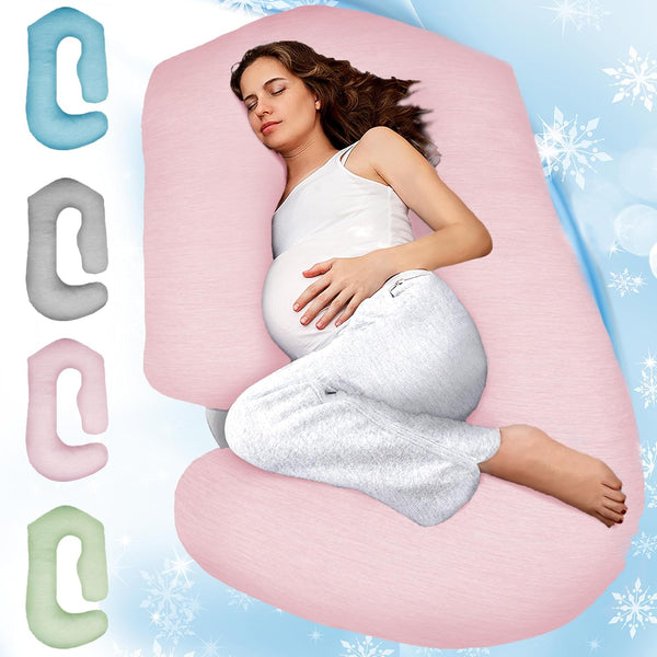 PILLANI Pregnancy Pillows for Sleeping - V C U Shaped Full Body