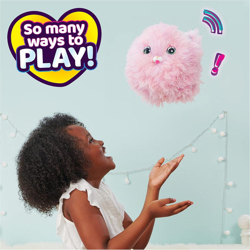 Purr ‘n Fluff Interactive Toy Pet with Over 100 Sounds, Kids Toys for Girls Ages 5 and Up