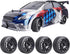 HobbyPark Glued 1/10 On-Road RC Touring Tires and Wheels Set for 1/18 Traxxas Latrax Teton (4-Pack, Color A)