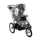 Nuby Rain Weather Shield for Jogging Stroller, Clear Stroller Cover with Storage Pocket