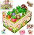 MuMua Montessori Wooden Sensory Toddler Toys: Toy for 1 Year Old Boys Girls