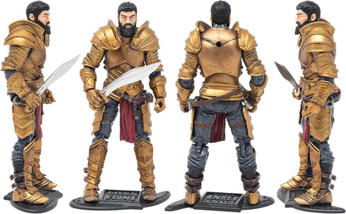 V3 1:18 Boss Fight Studio Vitruvian H.A.C.K.S. Fantasy Series - Leonidas Action Figure - Highly Articulated Collectible