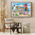 ZSYCZAO 500 20.5 15 Piece Puzzle for Adults Coastal Flowers and Ocean View Jigsaw Puzzle for Family and Adults Relaxing