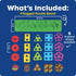Learning Resources Stacking Shapes Garden, Fine Motor Skills, Stacking and Sorting Puzzle Board, Montessori Toddler