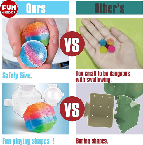 Big Bouncy Ball Kit, FunKidz Kids DIY Ultimate Magic Bouncy Ball Making Kit for Ages 6-12