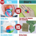 Big Bouncy Ball Kit, FunKidz Kids DIY Ultimate Magic Bouncy Ball Making Kit for Ages 6-12