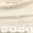 Hooyax Muslin Nursing Pillow Covers Only, Soft and Breathable Nursing Covers for Breastfeeding Pillows, Adorable Infant