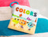 6+ B. toys Baby Bath Book Educational Book for Babies Book About Colors Waterproof Bathtub Toys Months Tub Time Books