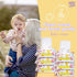 180 Count 7.4 7.2 Inch, HAPPY BUM - Saline Baby Wipes, Unscented, x Moist and Refreshing, Multi-Purpose Use, Ideal