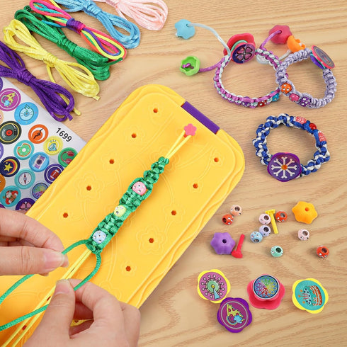8-12 7 9 10 11 Set DDAI Arts and Crafts for Kids Age Friendship Bracelet Making Kit for Girls - Best Birthday Gifts