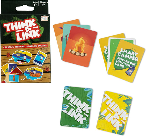 Think A Link Travel Card Game by TrunkWorks – Family Friendly for Ages 5+ – Develops Creative Thinking and Problem