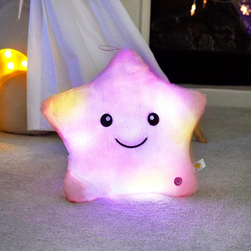 13'' WEWILL Creative Twinkle Star Glowing LED Night Light Plush Stuffed Animals Toys Birthday Christmas Holiday