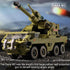 JOYCOLI Sets 2 M2 8-14 Military Vehicles Building Compatible with Lego, Includes Army Armored Trucks Toy Models
