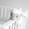 Zazu Kids Soft Heartbeat Toy Voice & Touch Activated Sound Machine Sleep