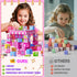 Wxlbr Blocks,150PCS 3+ Magnetic Magnetic Building Cube Game,Magnet Blocks Tiles Constructions Toys,STEM Educational