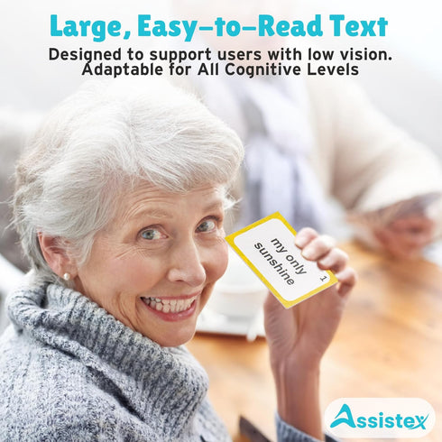 2 1 40 Assistex in Matching Memory Card Games for Seniors - Brain Game for Dementia Patients - Adult Memory Game