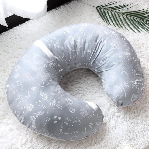 Dinosaur Baby Car Seat Cover & Nursing Pillow Cover for Boys