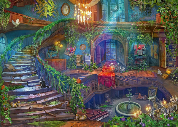 Ravensburger Abandoned Series: Hotel Vacancy 1000 Piece Jigsaw Puzzle for Adults -