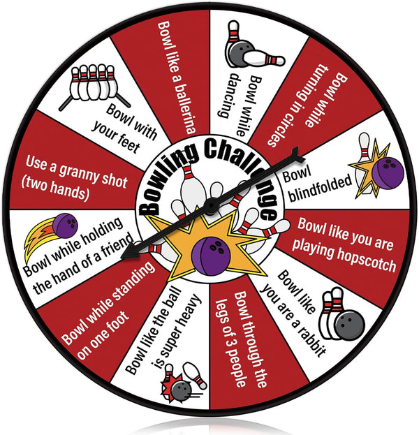 Bowling Challenge Game Spinner for Mini Party Favors and Birthday Supplies for Boys and Girls