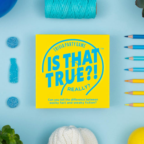 Hygge Games is That True?! – Trivia Party Game, Can You Tell the Difference Between Wacky Fact and Fiction?
