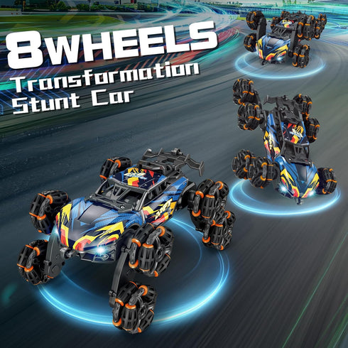 8 6 7 8-12 13 14 2.4Ghz Wheels Hand Controlled RC Stunt Car Toys for Kids Ages Year Old - Gesture Sensing Remote
