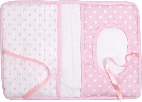 Filet 100% AMA1717R Diaper and Wipes Bag, Portable Diaper and Wipes Bag Organizer, with Booklet Opening, Gift Idea