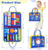 1 2 3 4 URMYWO Busy Board - Montessori Toys for Year Old, Busy Book Toddler Activities with Fine Motor Skills, Autism