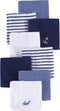 Hudson Baby Unisex Baby Super Soft Cotton Washcloths, Anchor, One Size