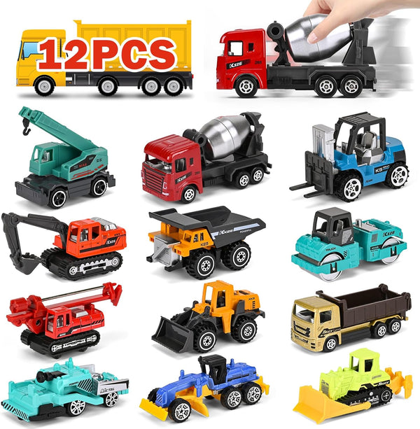ZHFUYS 12PCS Metal Mini Cars Toy for Kids, Toy Cars for Kids,