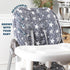 3-5 Todays Kids High Chair Pad - Machine Washable High Chair Cover, Easy Use Highchair Cushion, Soft Highchairs Covers