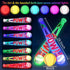 Pool Toys Beach Games for Kids - Inflatable Baseball with LED Light-up Glow in The Dark Bat for Outdoor Fun
