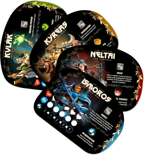1-4 8+, 45 Funforge Runemasters Fantasy Cooperative Board Game - Strategy, Dice Adventure for Adults & Families