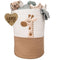 Baby Laundry Basket & Nursery Hamper 20"x15" Large Giraffe Baby Hamper for