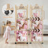 Vecxoty Tower,56In Stuffed Animal Storage Zoo Wooden Large Stuffed Animal Holder Organizer with Wheels,Stuffy Plushies