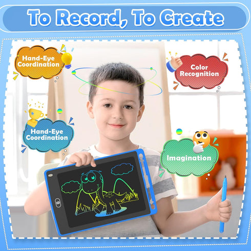 3 Pack LCD Writing Tablet for Kids, 8.5 Inch Colorful Doodle Board, Educational Birthday Gifts for Boys Girls