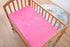 Southwest Canyon Cozy 28 52 Inch Fleece Soft and Warm Microplush Fitted Crib Sheets with Moon and Stars - Pink/White, x