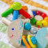 HABA Rattlefish Wooden Baby Rattle and Teething Toy, Teething Toys for 6-12 Months, Made in Germany