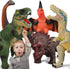 Jumbo Dinosaur Toys 6 Piece Set for Kids and Toddlers, Large Soft Dinosaur Toys for Ages 3-5, Perfect Birthday Gifts