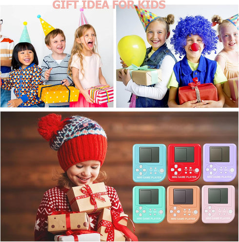 24 Pack Video Game Party Favors, Video Game Keychain Birthday Party Supplies for Kids