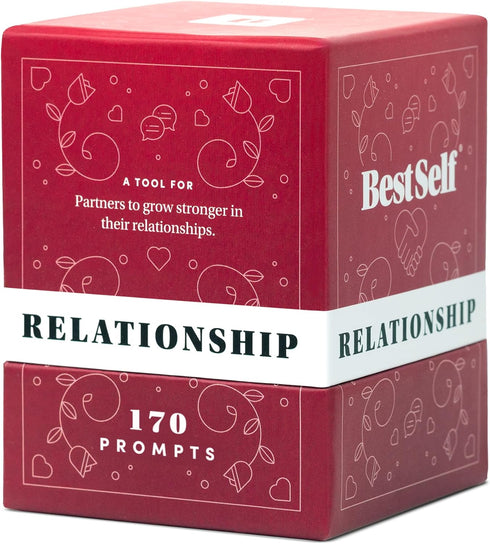 BestSelf Relationship Deck 170 Discussion Prompts Conversations Starter Couples Games - Perfect