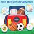 Lanbeby 6-12 4 3-6-9-12 Baby Boy Toys Months My First Sports Bag Musical Infant Toys with Sensory Balls Basketball
