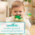Infantino Lil Nibbles Textured Silicone Teether, BPA-Free Baby Teething Toy, Soft, Easy to Hold, Sensory Stimulation